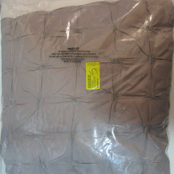 Source Unknown Other - New Decorative Throw Pillow $24 Gold Beige from Kohls Fancy Stitching